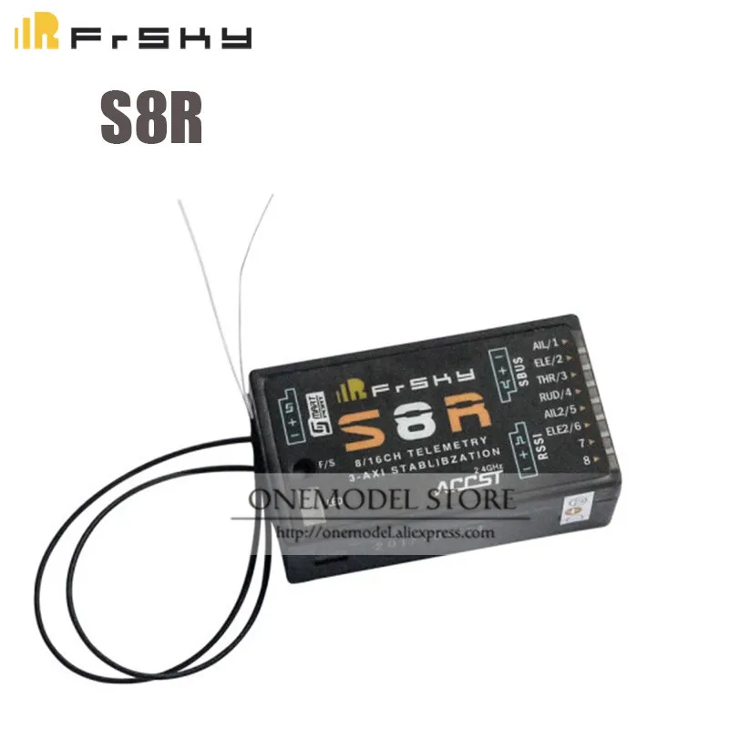 Оригинальный приемник FrSky S8R 8/16 каналов Телеметрия для радиоуправляемого