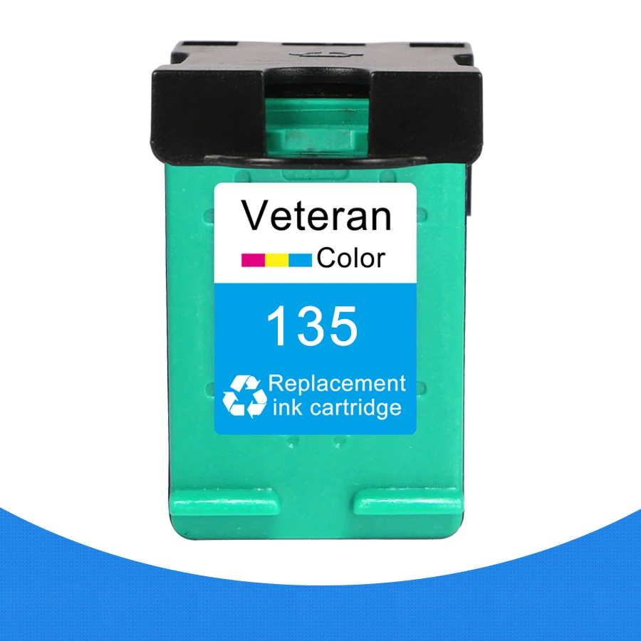 Совместимый чернильный картридж Veteran 129 135 сменный для hp Deskjet C4183 5943 6943 6983 D4163 2575 D5163