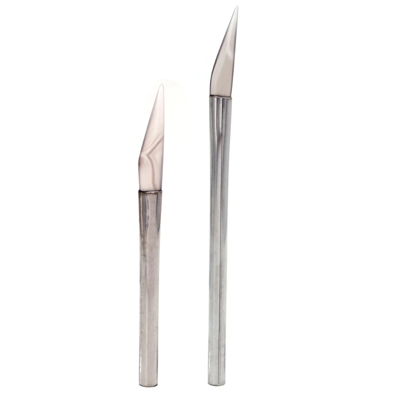 

Knife Tipped Agate Stone Burnisher Burnishing Jewelry Making Tool With Handle