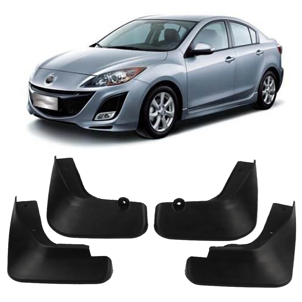 Dasbecan Автомобильные Брызговики для Mazda Axela Mazda3 2010-2013 автомобильный люк обратно или седан защита от брызг для крыла панели 2010 2011 2012 2013