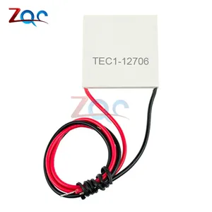 TEC1-12706 12706 TEC Thermoelectric Cooler Peltier 12V New Of Semiconductor Refrigeration TEC112706 Heatsink Plate Module 12V 6A