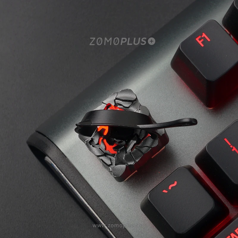 ZOMO дизайн PUBG тема 3D металлический ключ крышка, шлем, пан, Воздушная капля коробка, механическая клавиатура колпачки, брелок для друга подарок, 1 шт