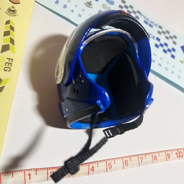 Масштаб 1/6 Гонконгский полицейский сейф шлем мотоциклетная шляпа модели для 12
