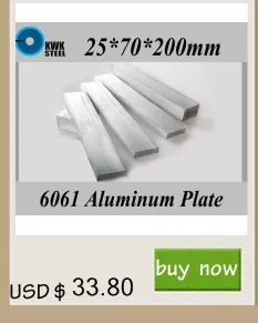 15*40*200 мм алюминиевый сплав 6061 пластина алюминиевый лист DIY Материал