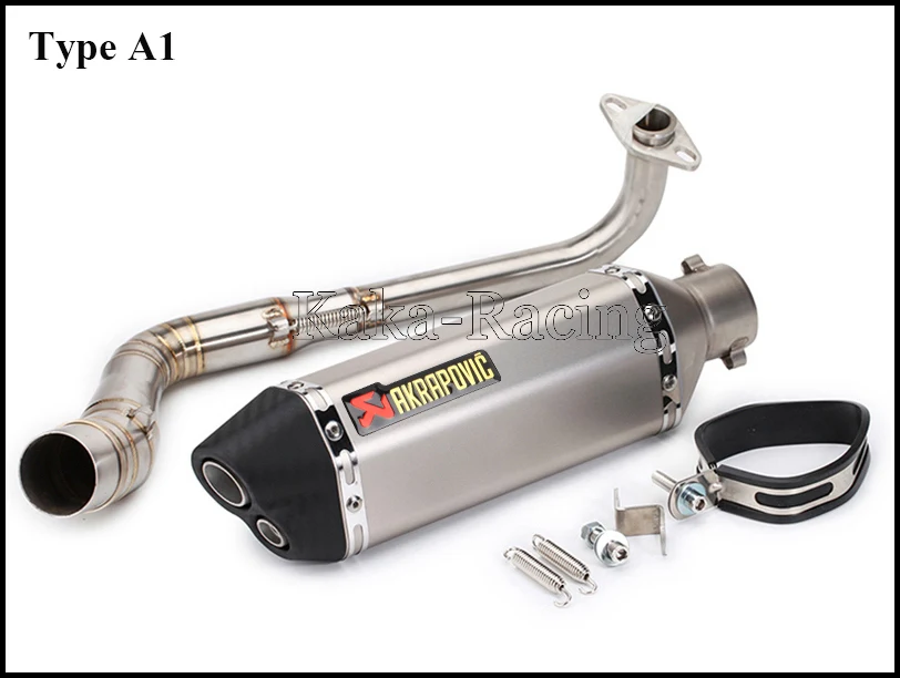 N-MAX 155 мотоцикл Akrapovic глушитель выхлопной трубы для Yamaha NMAX155 NMAX125 N MAX NMAX 155