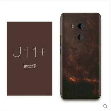 Для htc u11 чехол из натуральной кожи. Вставьте 360 градусов ультра-тонкий кожаный чехол стикер для htc u11 plus чехол