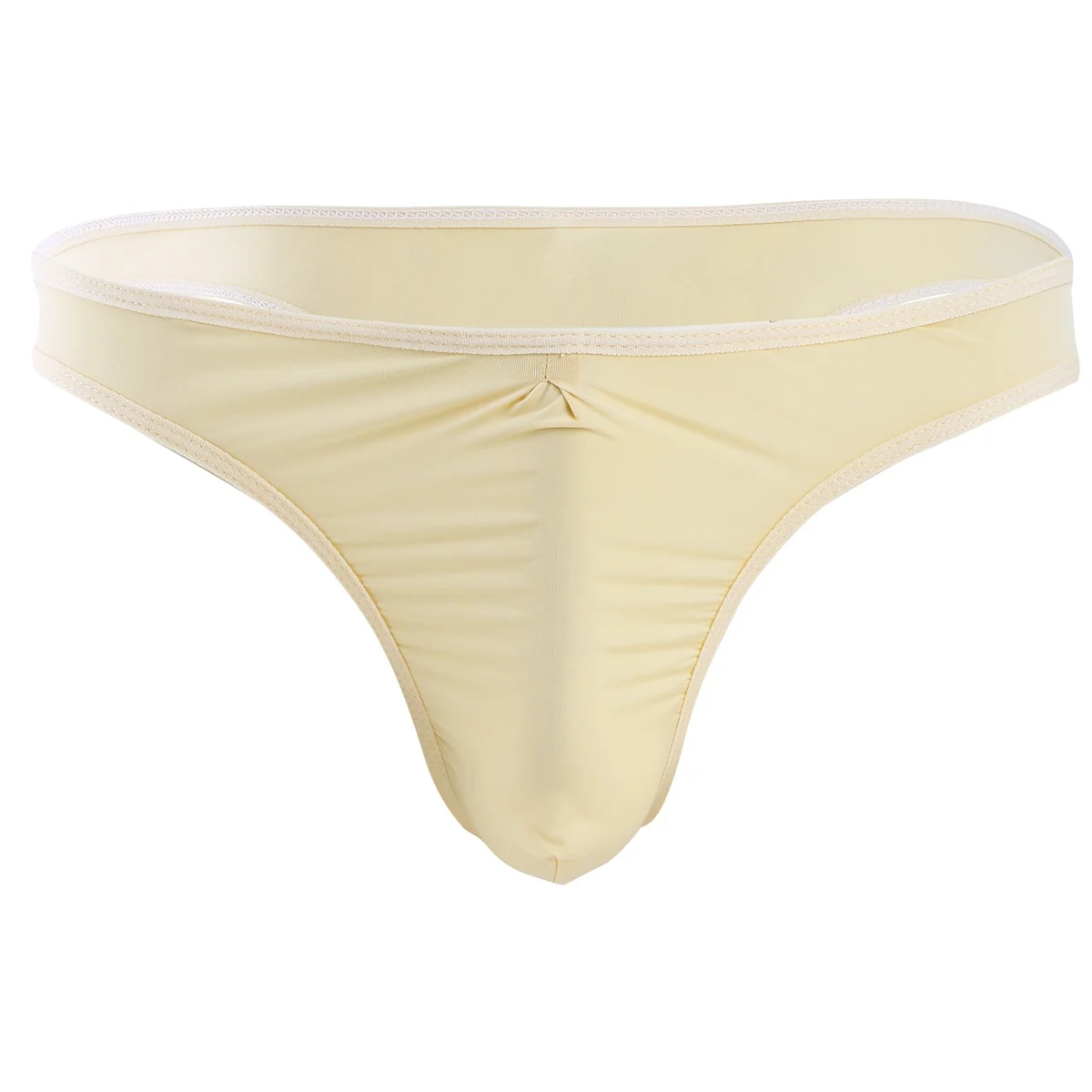 Gay Swimwear Men Swimsuit Lingerie Underwear G-String Bikini Briefs Male Swimming Suit Underpants with Bulge Pouch Male Panties