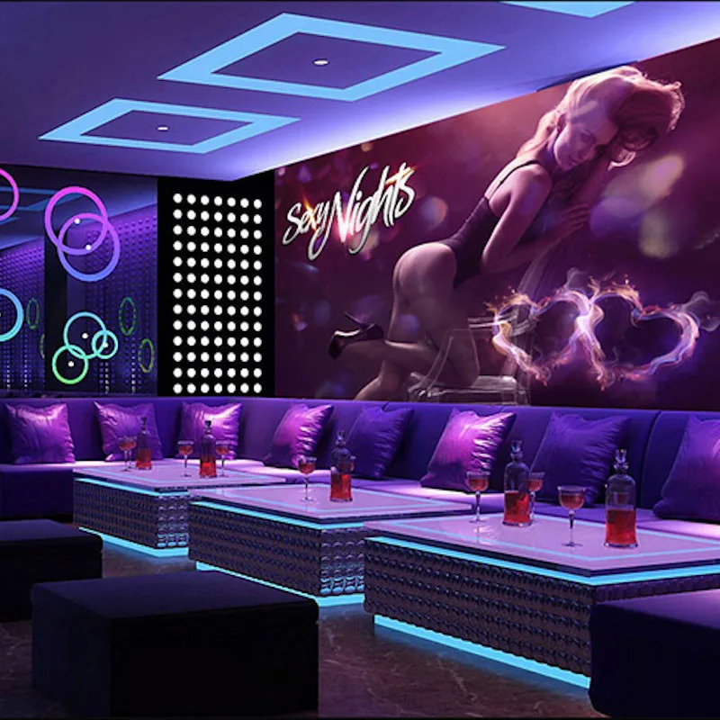 Пользовательские 3D стереоскопические DIY тканевые текстильные обои для стен