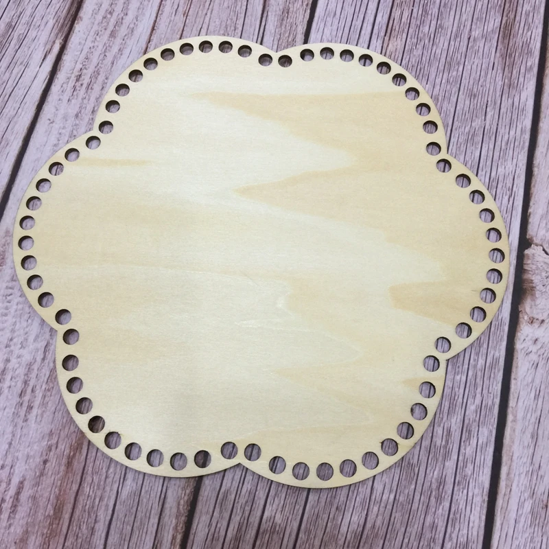 Набор из 2 предметов корзина березовой древесины с отверстиями основание дерева