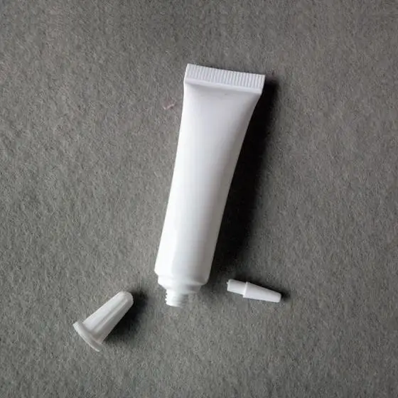 10000 шт 10 мл белый крем для глаз трубки Мягкие пластиковые тубы с заостренными