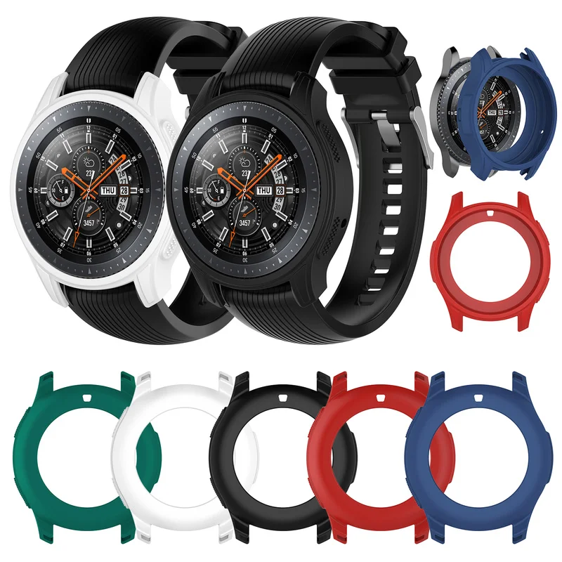 Ремешок для Gear S3 Frontier Samsung Galaxy Watch 46 мм мягкий чехол из ТПУ с покрытием