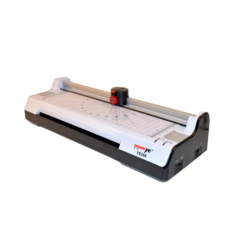 

YE288 Smart Photo Laminator A4 Laminating Machine Laminator Sealed Plastic Machine Hot And Cold Laminator Photo Cutter