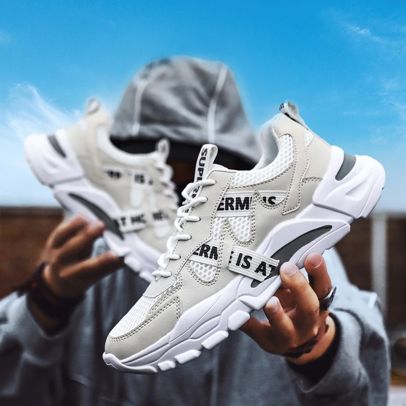 2019 Лето Большая распродажа новые спортивные кроссовки zapatillas hombre увеличивающие