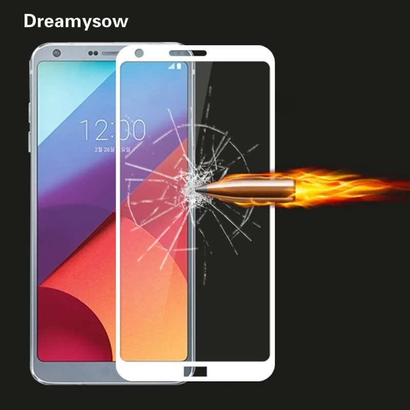 Полное покрытие из закаленного стекла для LG Q6 Q7 K7 K8 2018 K10 2016 G6 G7 V20 2017 stylus4Screen Protector