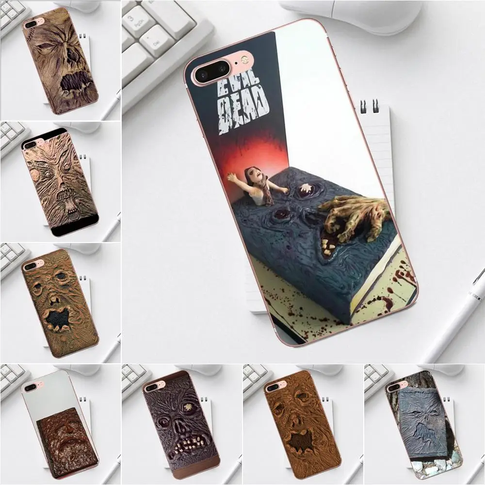 Qdowpz книга злых мертвецов для iPhone 4 4S 5 5C SE 6 6S 7 8 Plus X XS Max XR Galaxy A3 A5 J1 J3 J5 J7 2017 Мягкий Топ