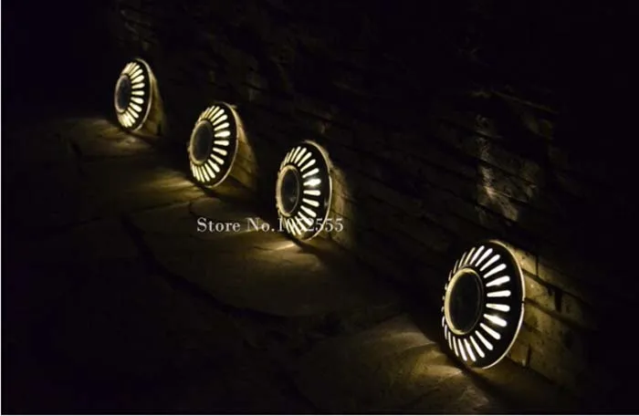 

Solar Lamp Outdoor Stainless Steel Accent Solar Light For Garden Floor/Path/Fance Lighting Solar LED Outdoor Light HM211