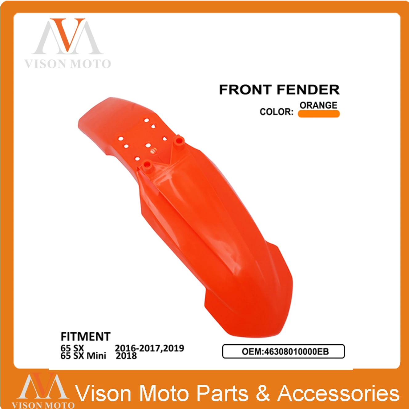 Motorcycle Plastic Set Front Fender Gas Fule Tank Number Plate For KTM SX65 SX 65 2016 2017 2019 Mini 2018 | Автомобили и