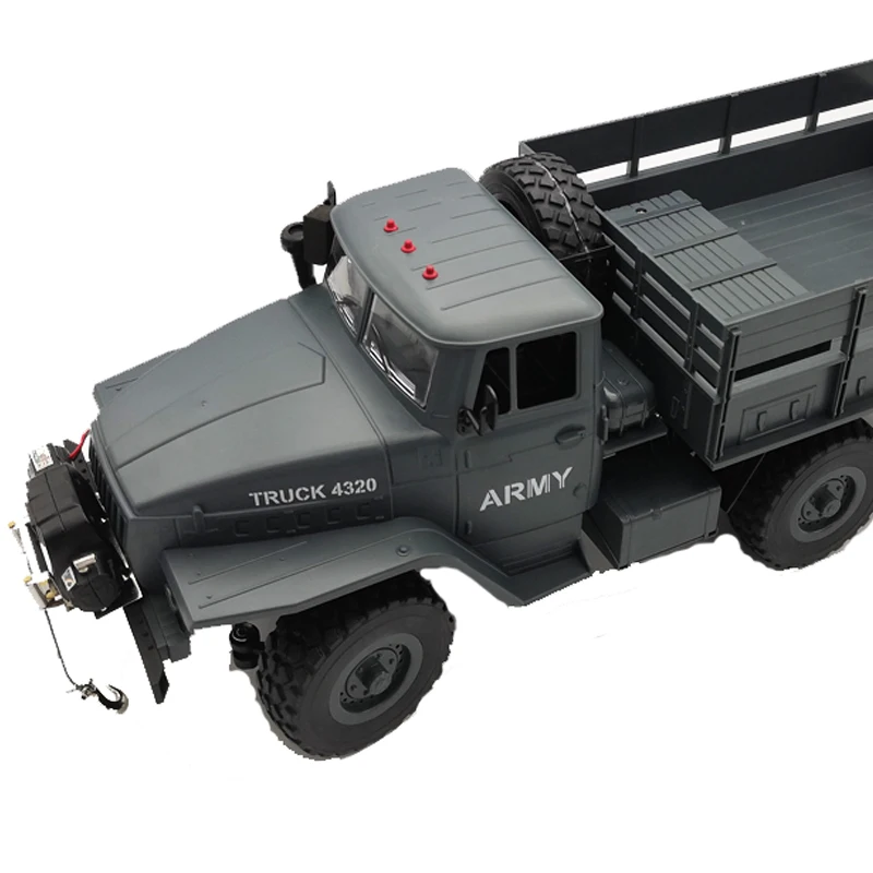 RBR/C 1:16 Урал обновление радиоуправляемые автомобили RC части автомобиля 6WD Моделирование RC Гусеничный военный грузовик тело собрать детские игрушки