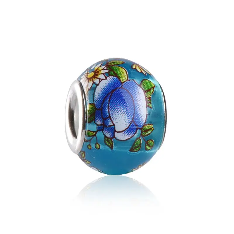 100 шт. стеклянные бусины разделители для украшений в этническом стиле|glass beads