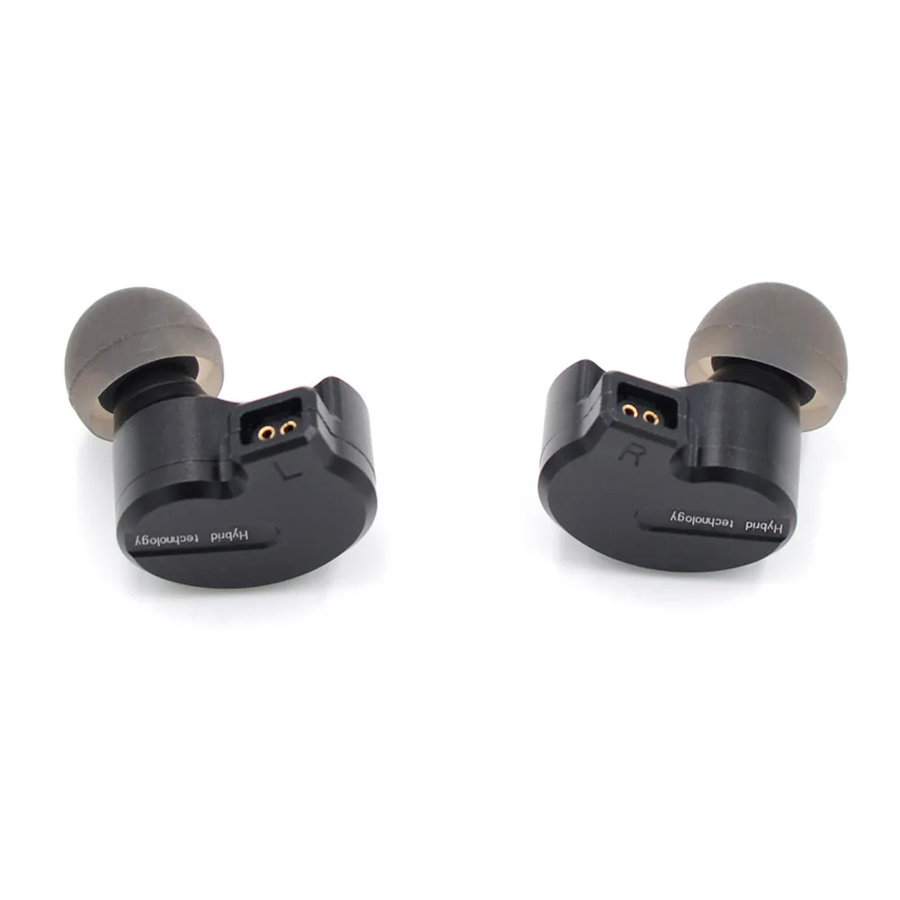 BQEYZ KB1 1BA + 2DD Гибридный привод металлические наушники в ухо HIFI DJ Monito спортивные для