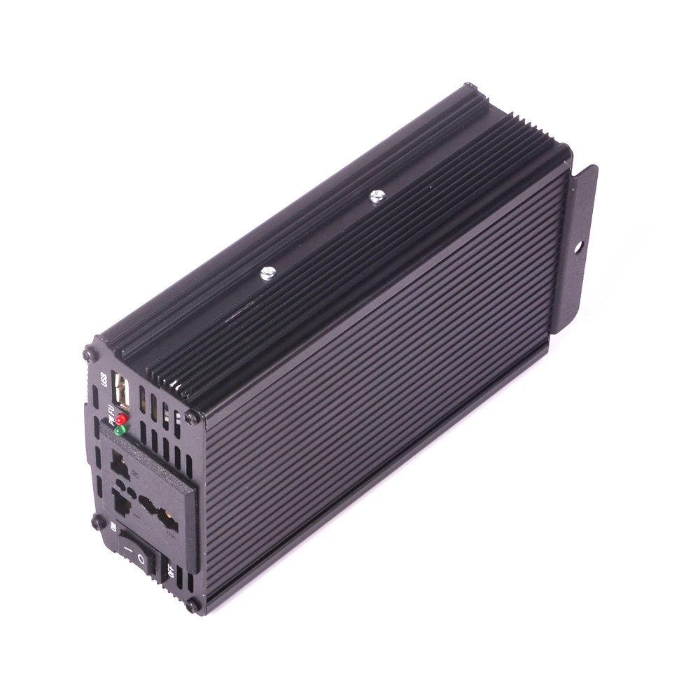 Wholesale New Black 1000W Car Vehicle USB DC 24V to AC 220V Power Inverter Adapter Converter |