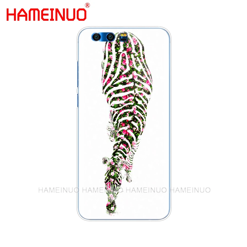 Чехол HAMEINUO для Huawei Honor 10 V10 4A 5A 6A 7A 6C 6X 7X 8 9 LITE с изображением зебры в черно-белую