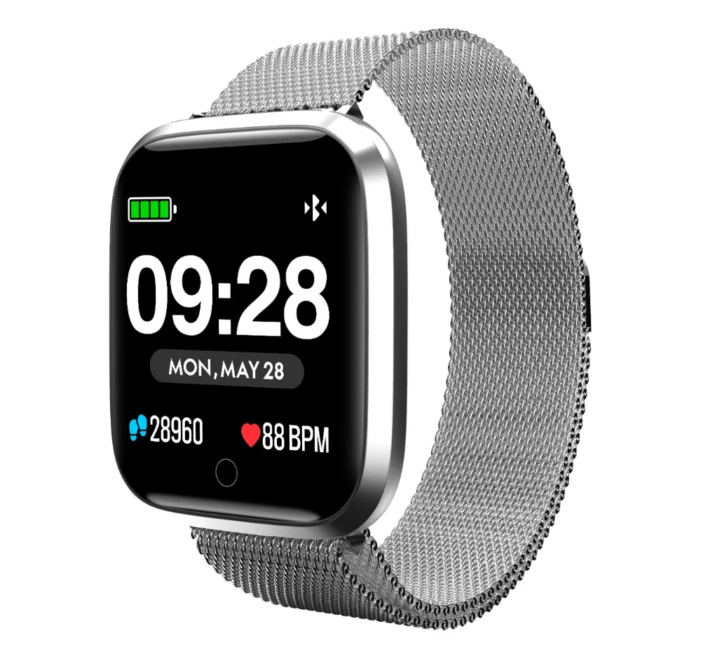 Смарт браслет Q8 фитнес трекер часы монитор артериального давления измерение