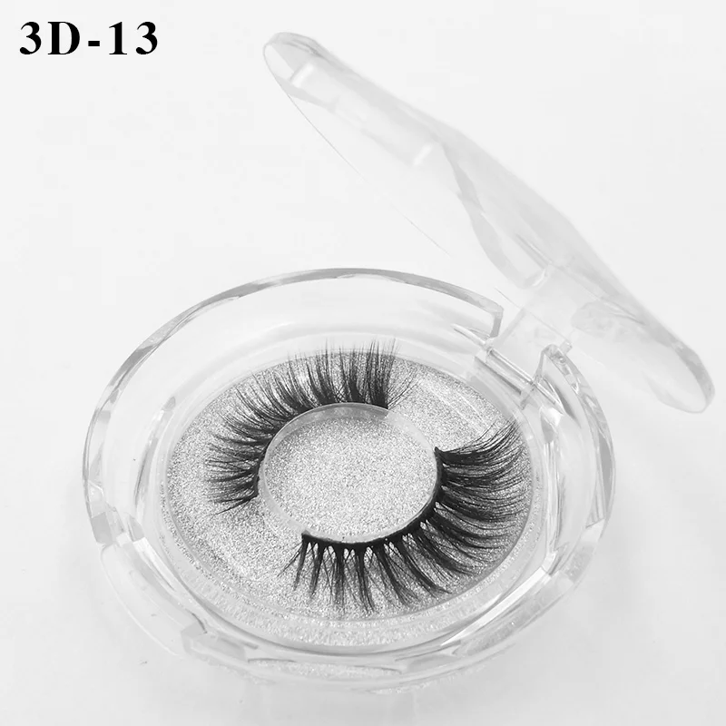 3D-13 Удивительные 3D Искусственные норковые ресницы 10-20 мм натуральные Поддельные ресницы 38 стилей Многоразовые Накладные ресницы Макияж норки 3D наращивание ресниц - Цвет: 3D-13