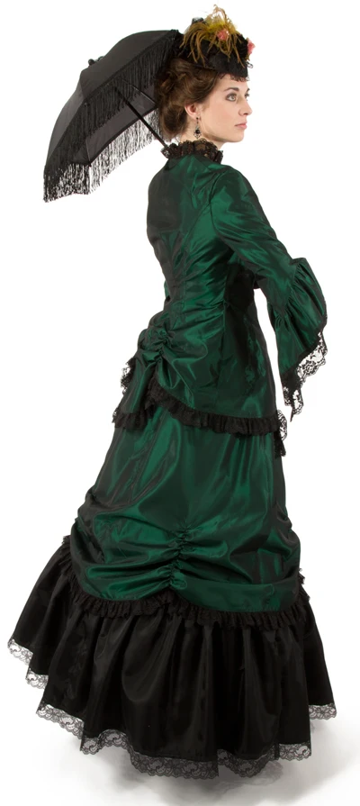 Платье в викторианском стиле 1860 s платье для гражданских войн Скарлетт