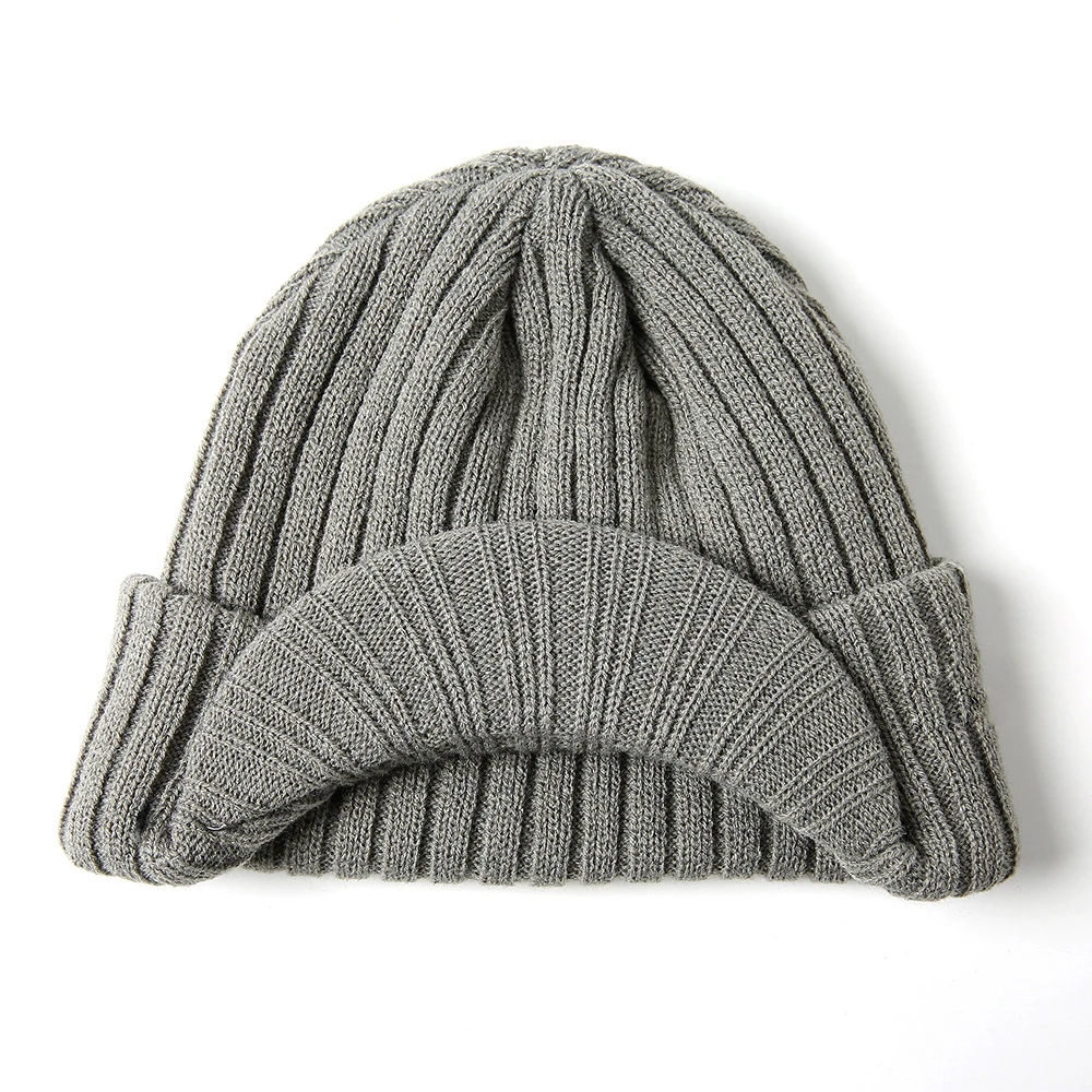 Мужские Женские козырек поля шапки зимняя шапка бини Skullies унисекс теплая