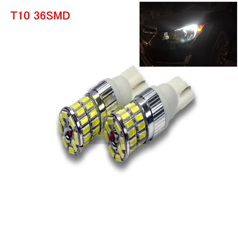 

2x T10 36SMD Super Bright 320LM LED Parking lights For 08+ Mitsubishi Lancer/EvoX