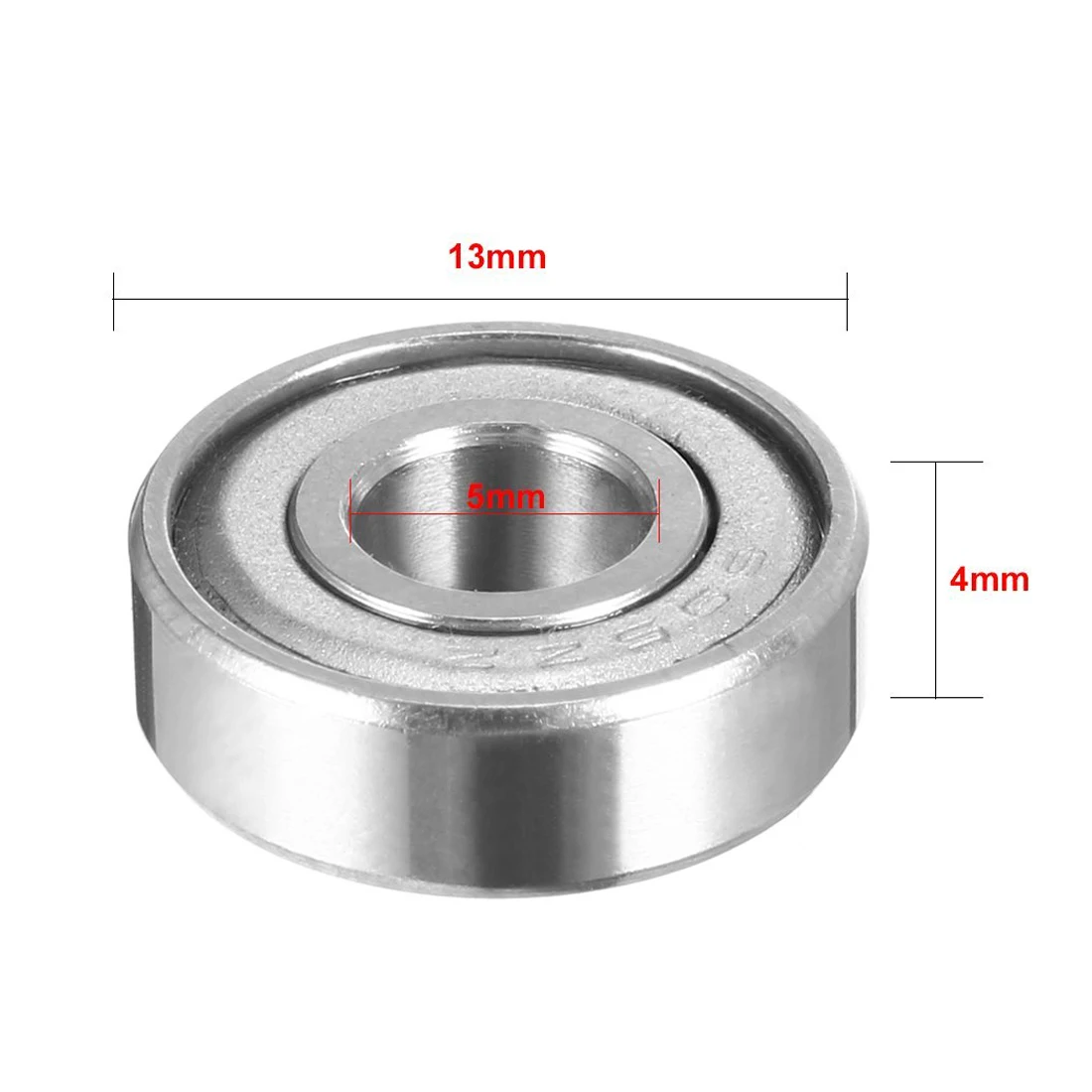 

20pcs 695ZZ Bearing Engine 5mmx13mmx4mm Double Shielded Miniature Deep Groove Ball Bearing Motors Fans Bearing Steel Material