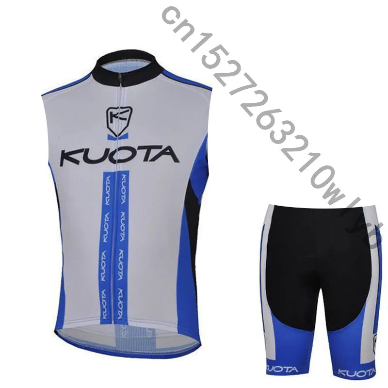 2019 Kuota команда Велоспорт Джерси летний комплект жилет без рукавов велосипед