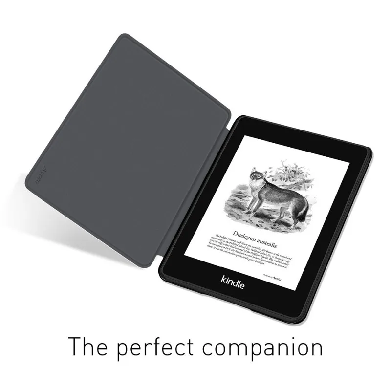 Умный чехол для Amazon Новый Kindle Paperwhite 4 2018 из искусственной кожи с принтом + Защитная