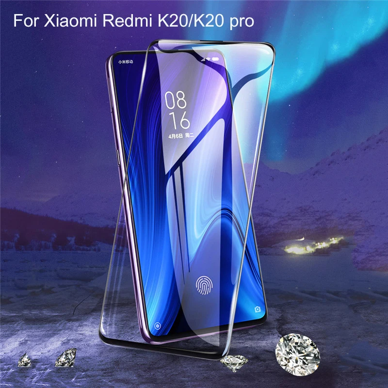 Защитное стекло закаленное с полным покрытием для Xiaomi redmi K20 pro 7 7s MI 9 SE 9X|Защитные