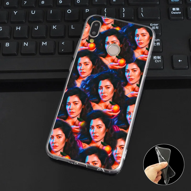 DREAMFOX N138 Марина и бриллиантами Shakira Мягкий ТПУ силиконовый чехол для Huawei Honor 6a 6C 7X9 10