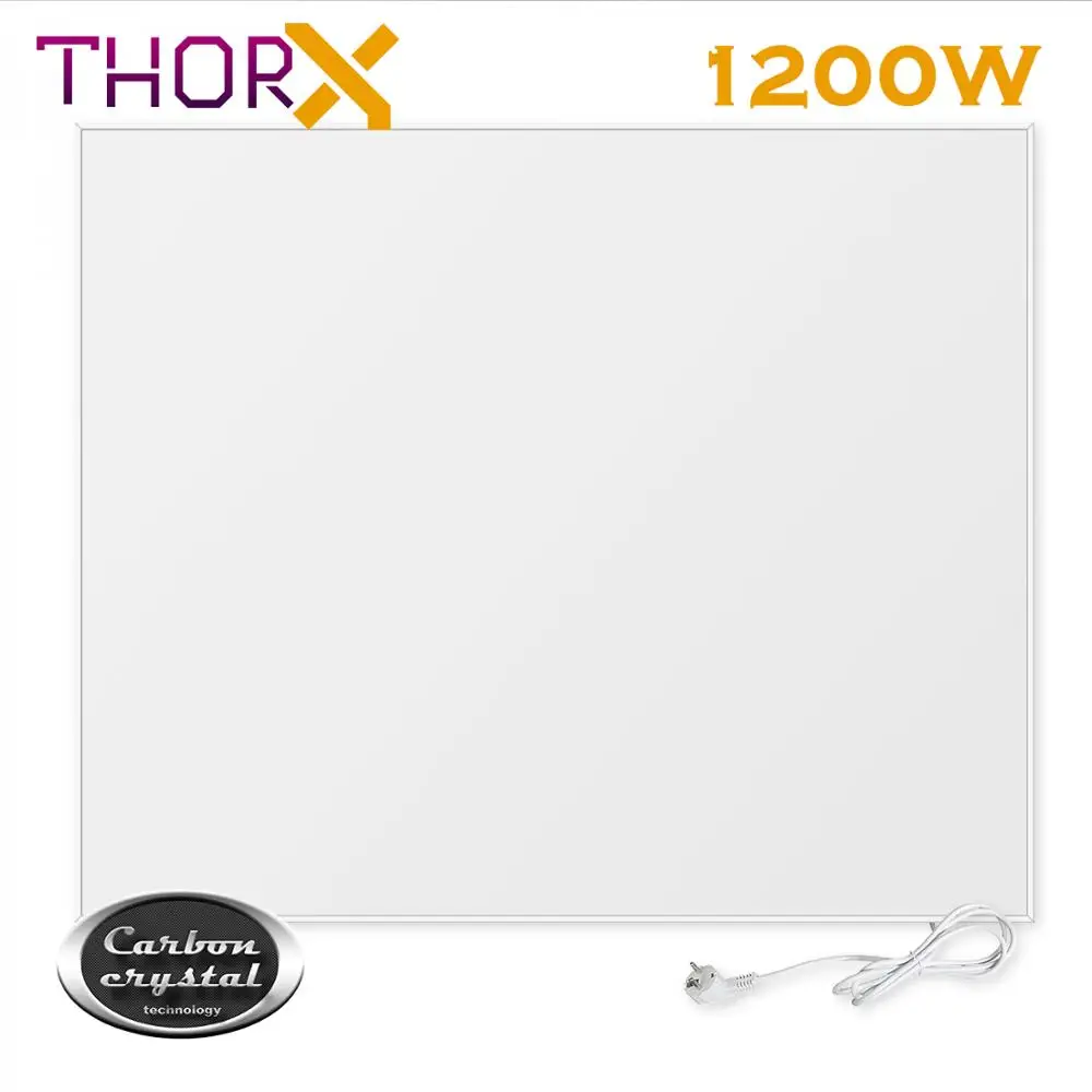 ThorX K1200 1200 Вт 100x120 см панель инфракрасного нагрева карбоновый инфракрасный обогреватель с технологией Carbon Crystal