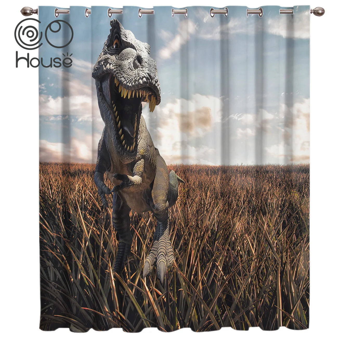 COCOHouse картинка с динозавром фон для интерьера декор детей лечение окна идеи