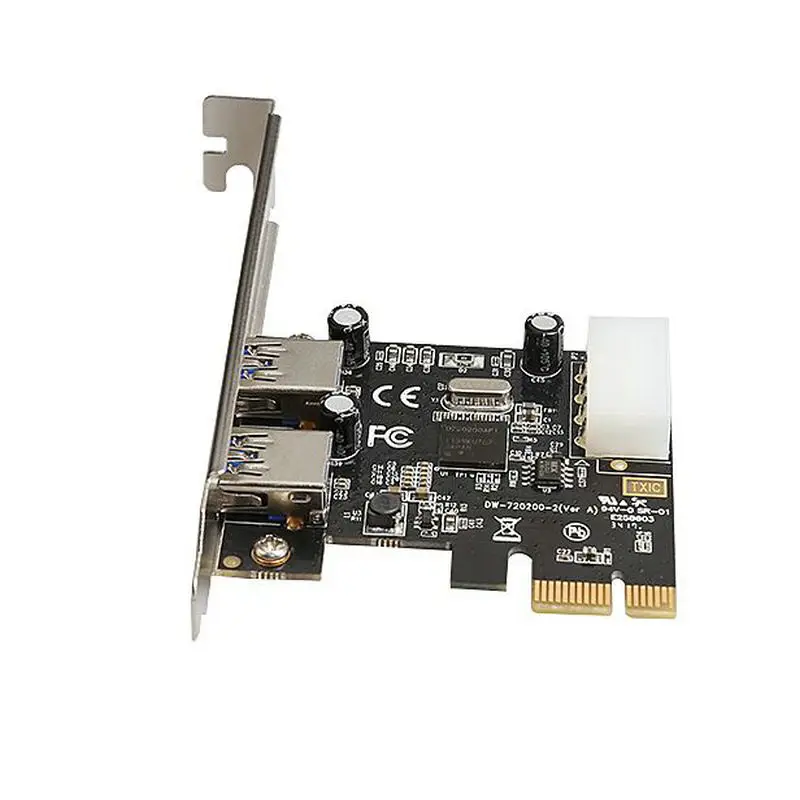 4 порта USB3.0 к PCI-E PCI Express контроллер Райзер адаптер карты PCIE для настольного ПК |