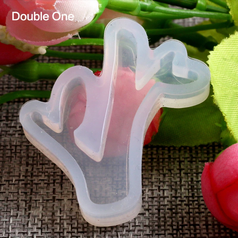 Филиал формы милые силиконовые смолы DIY для изготовления ювелирных изделий