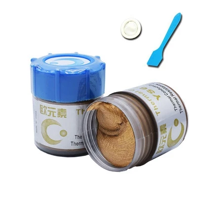 Новинка составной Золотой силиконовый охлаждающий процессор графическая карта