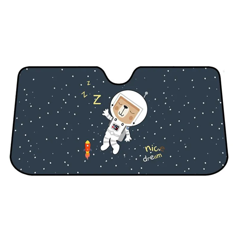 Креативный солнцезащитный козырек для автомобиля 5 слоев пузырчатая алюминиевая