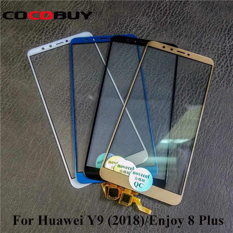 Novecel для Huawei Y9 2018 Enjoy 8 Plus ЖК сенсорный экран внешняя стеклянная панель Сменное