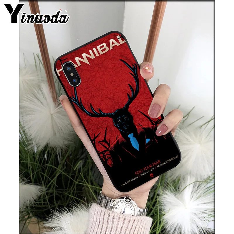 A12 Yinuoda ТВ серия Hannibal высококачественный чехол для телефона для Apple iPhone 8 7 6 6S Plus X XS MAX 5 5S SE XR Чехол для мобильного телефона s - Цвет: A12