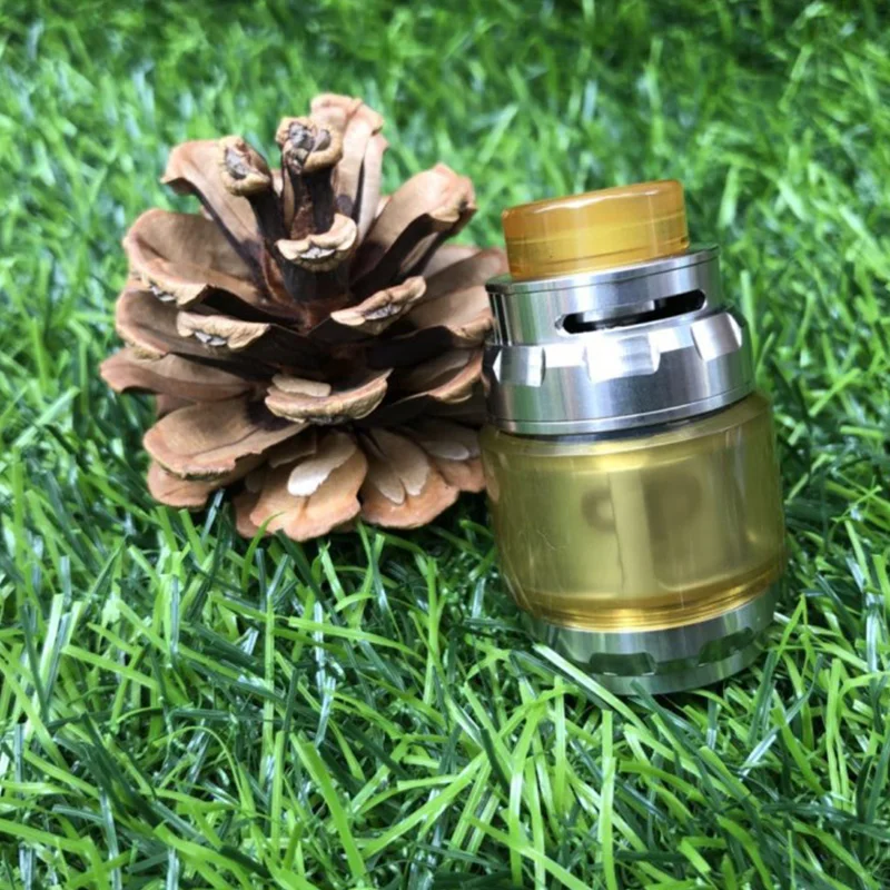 Лучший 1:1 Juggerknot RTA 28 мм диаметр 4 мл/6 мл емкость топ бак воздуха vape 316 нержавеющая