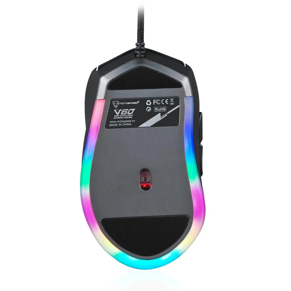 Motospeed K87S USB механическая клавиатура синие переключатели геймерская с RGB