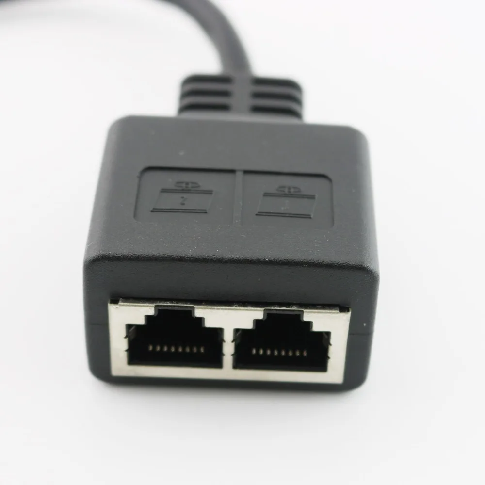 Сетевой разветвитель RJ45 CAT6/5 1 штекер на 2 гнезда 10 шт. сетевой локальной сети Ethernet