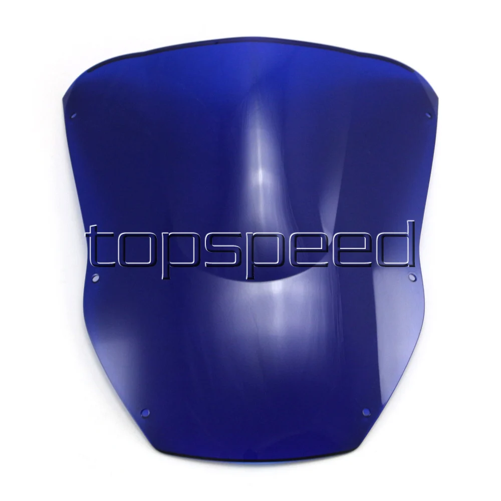 

Motorcycle Windshield Windscreen For Kawasaki Ninja ZX12R 2000-2001 Blue