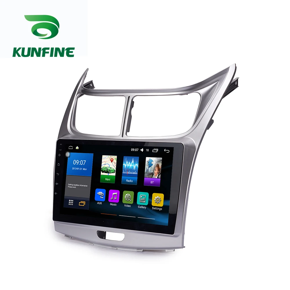 Восьмиядерный 1024*600 Android 8,1 автомобильный DVD gps навигационный плеер Deckless автомобильный стерео для Chevrolet Sail 2004-2013 радио головное устройство