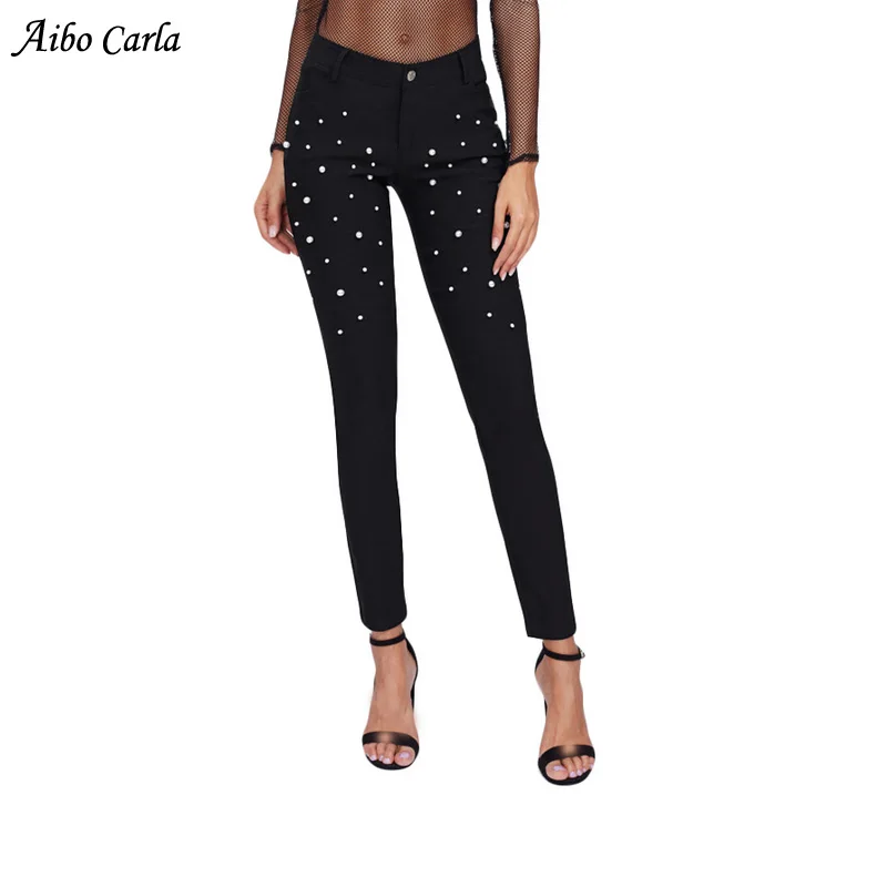 Джинсы женские узкие длинные брюки из денима со средней талией на молнии с